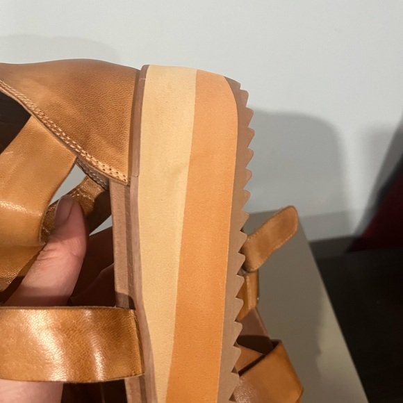 Antelope women’s sandals C44 Calissa, size 40 (9.5) , color taupe - Picture 4 of 7